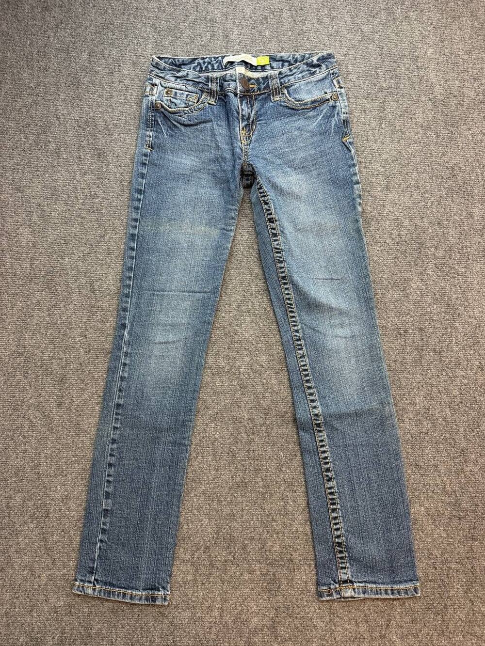 Aéropostale Bayla Women’s Juniors 3/4 Skinny Jeans Medium Wash Stretch